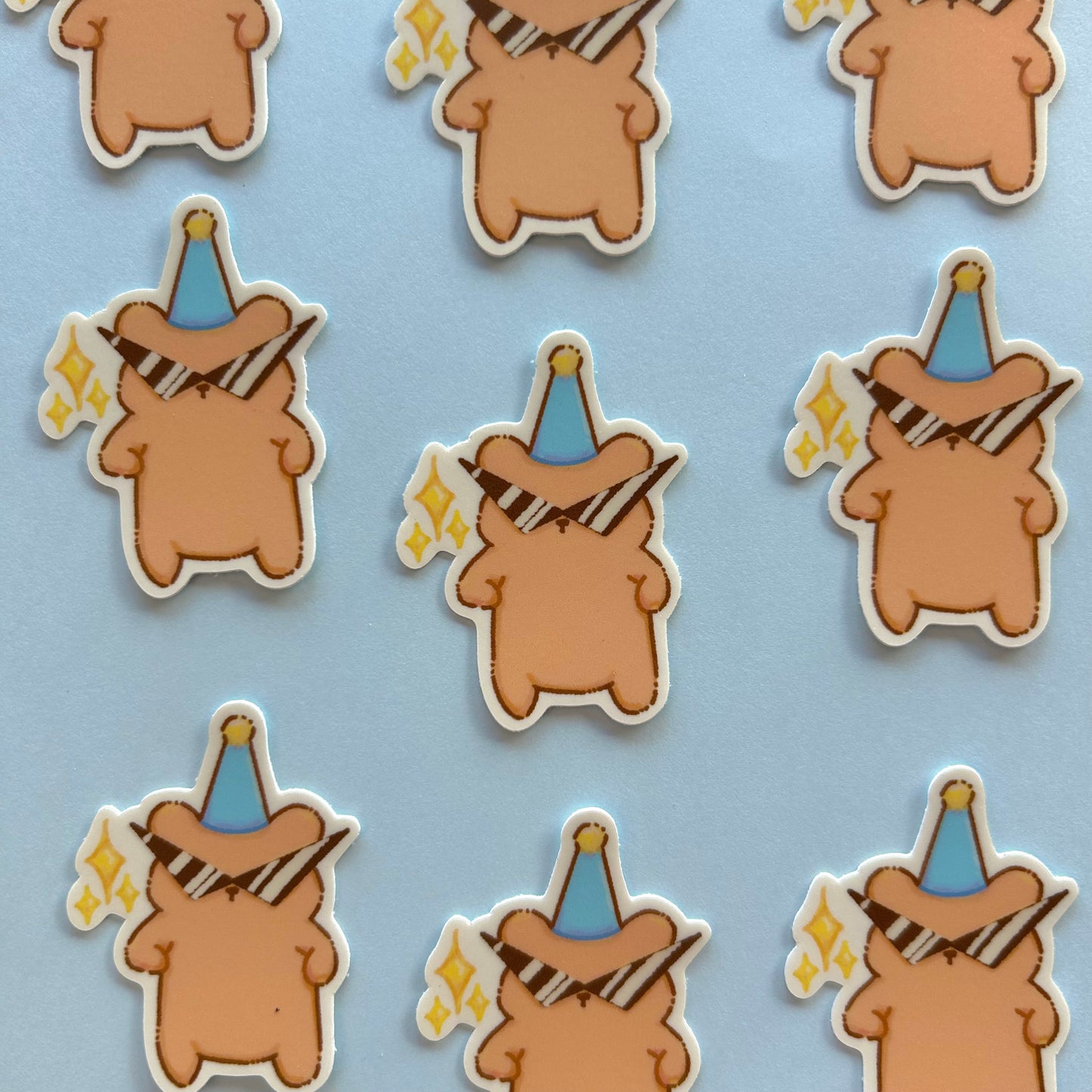 Benji Cool Guy Vinyl Sticker