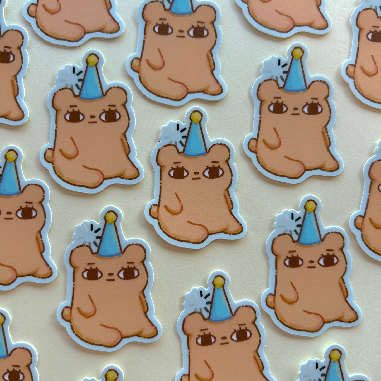 Benji Buffering Vinyl Sticker