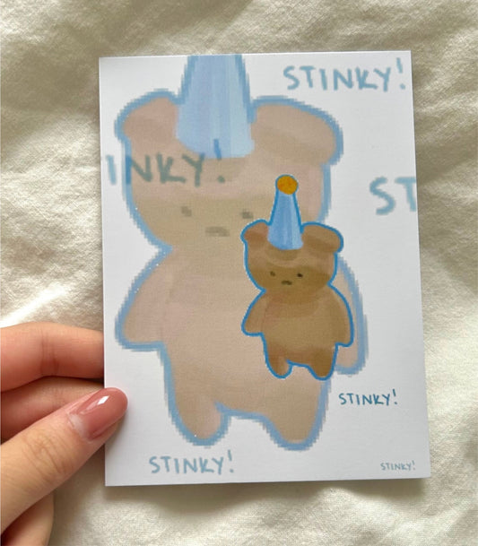 Benji! Stinky! Mini Print