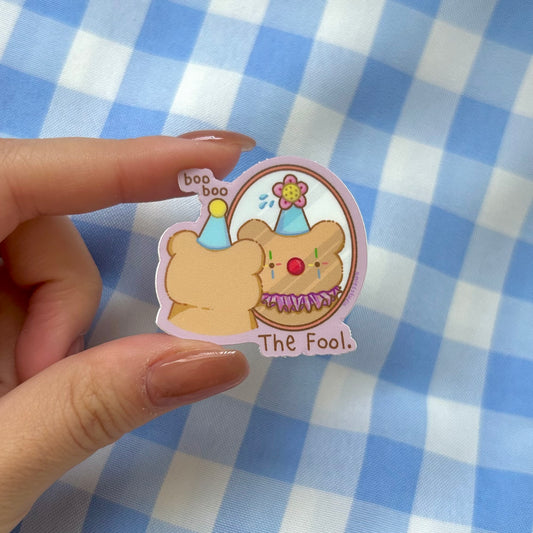 Boo-boo the Fool Vinyl Sticker