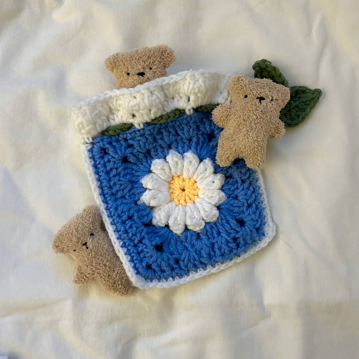 Crochet Granny Square Pouches