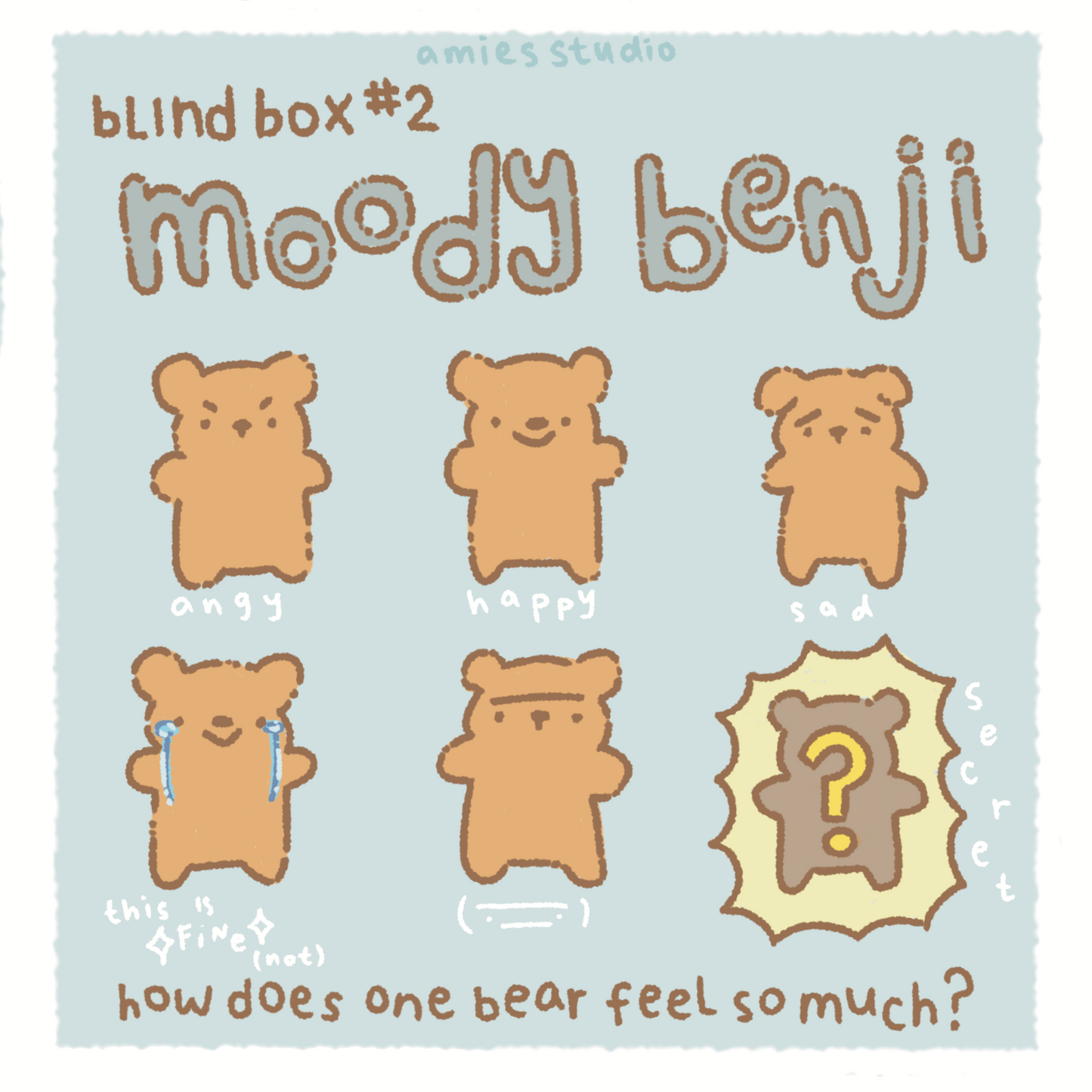 Mini Benji Blind Box Series 2