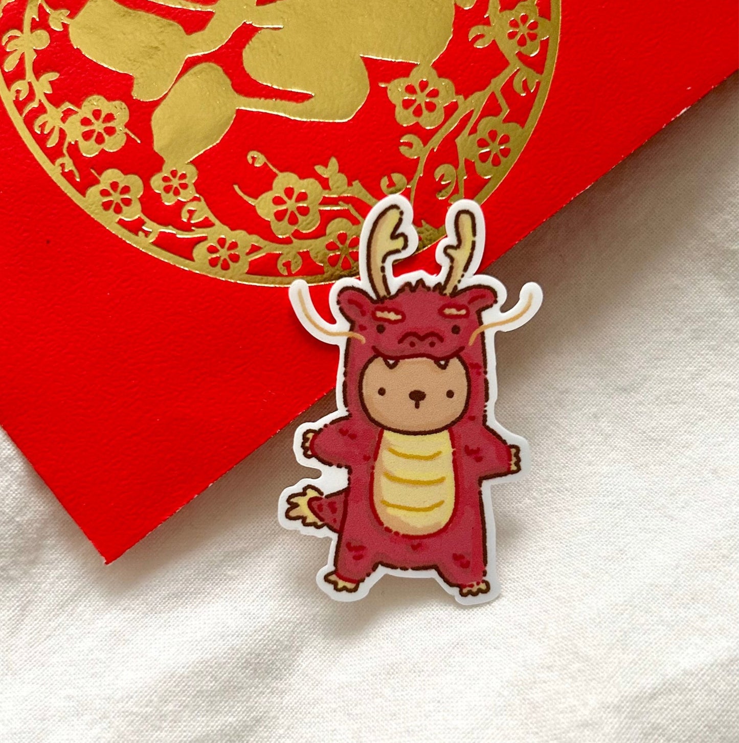 Year of the Dragon Benji Sticker