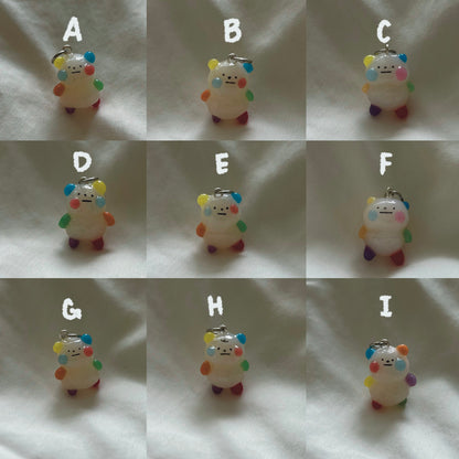 Polymer Clay Patch Bear (?)