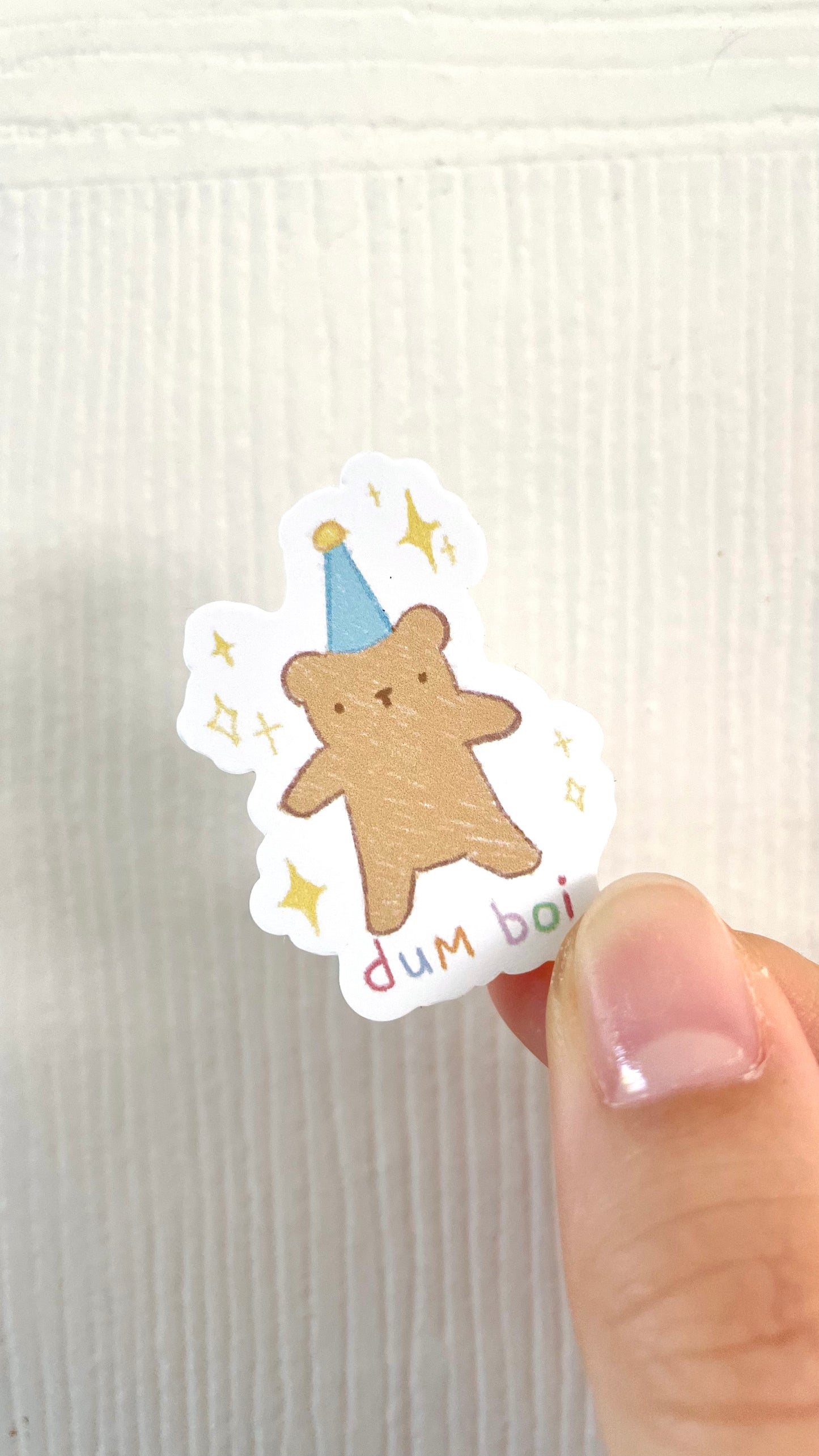 Benji Dum Boi sticker