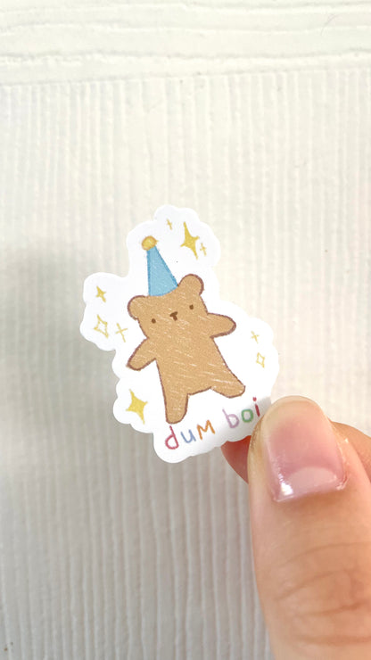 Benji Dum Boi sticker