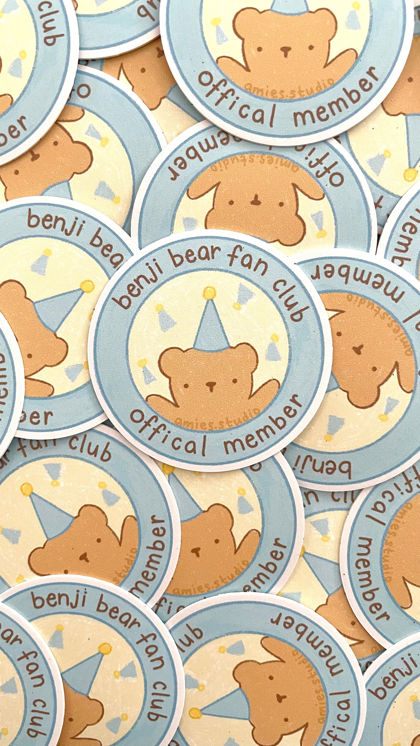 Benji Fan Club Sticker